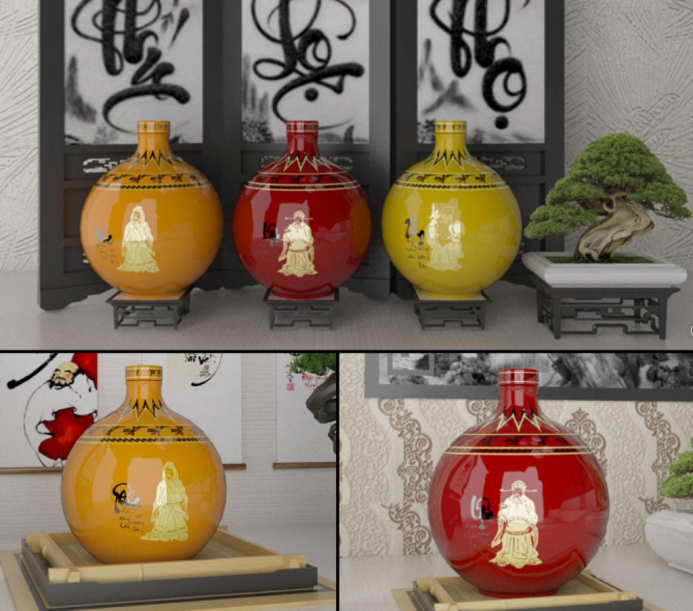 Rượu trường xuân tửu phúc lộc thọ Rượu trường xuân tửu phúc lộc thọ