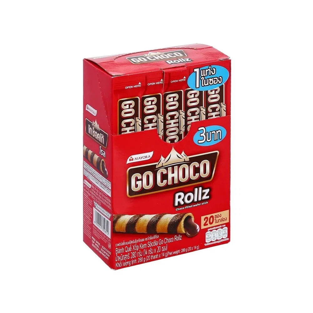 Bánh quế kem socola Go Choco 250g