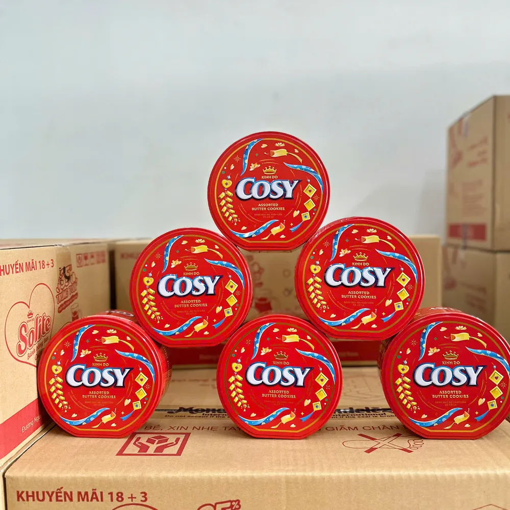 Bánh quy bơ thập cẩm socola 135g