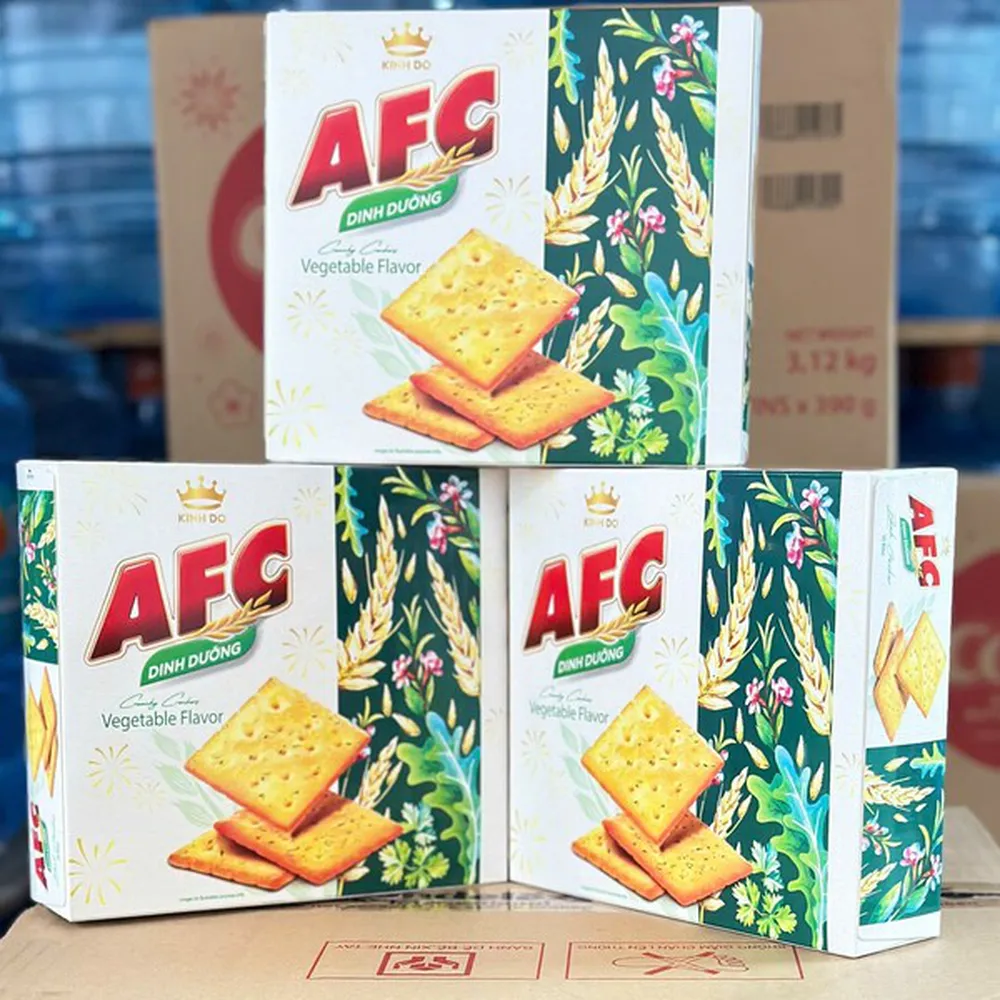 AFC Bánh Cracker dinh dưỡng vị rau 280g