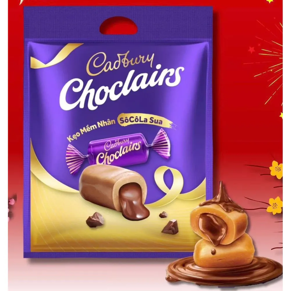 Kẹo mềm Cadbury Choclairs 165g