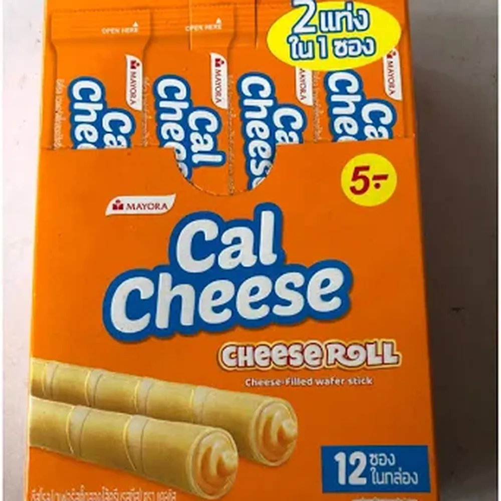 Bánh quế kem phô mai Calcheese 186g