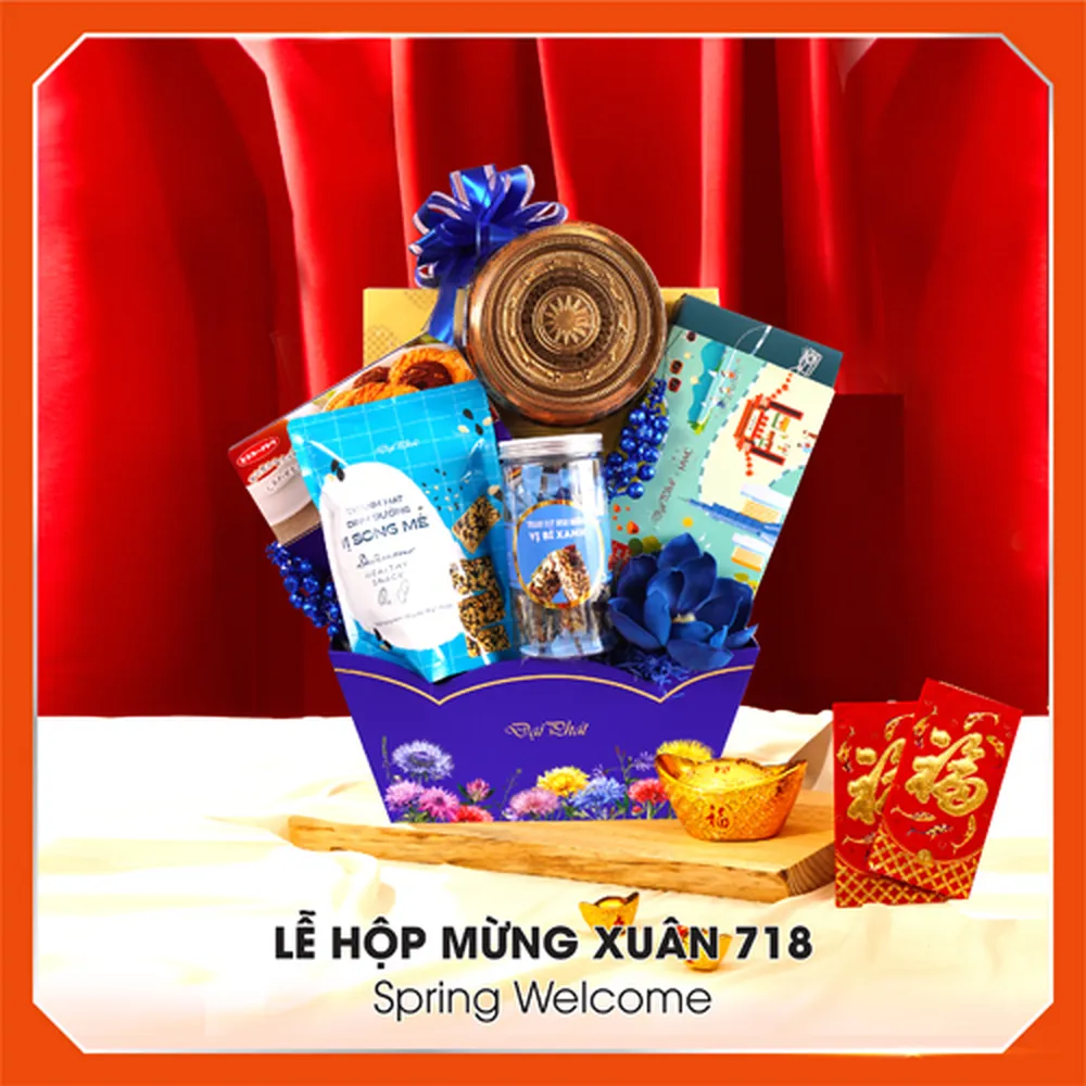 Giỏ quà Tết Đại Phát 718