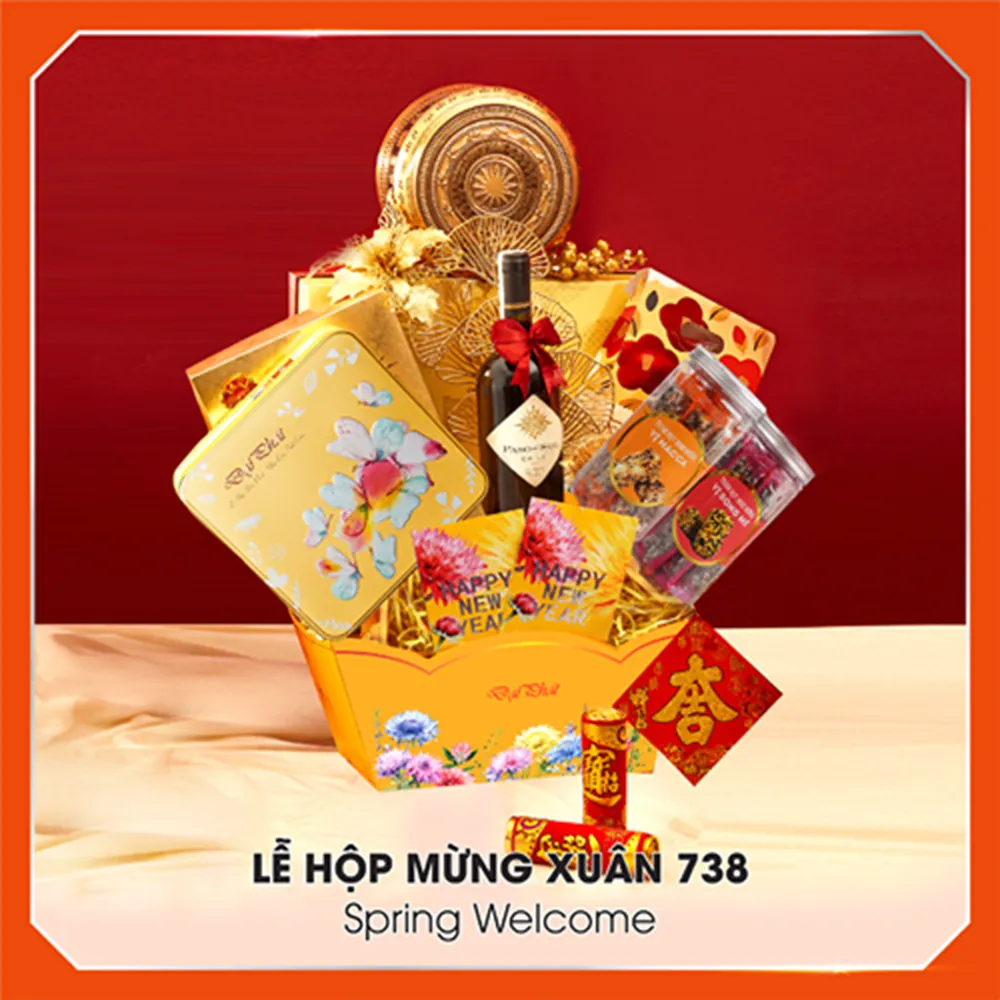 Giỏ quà Tết Đại Phát 738