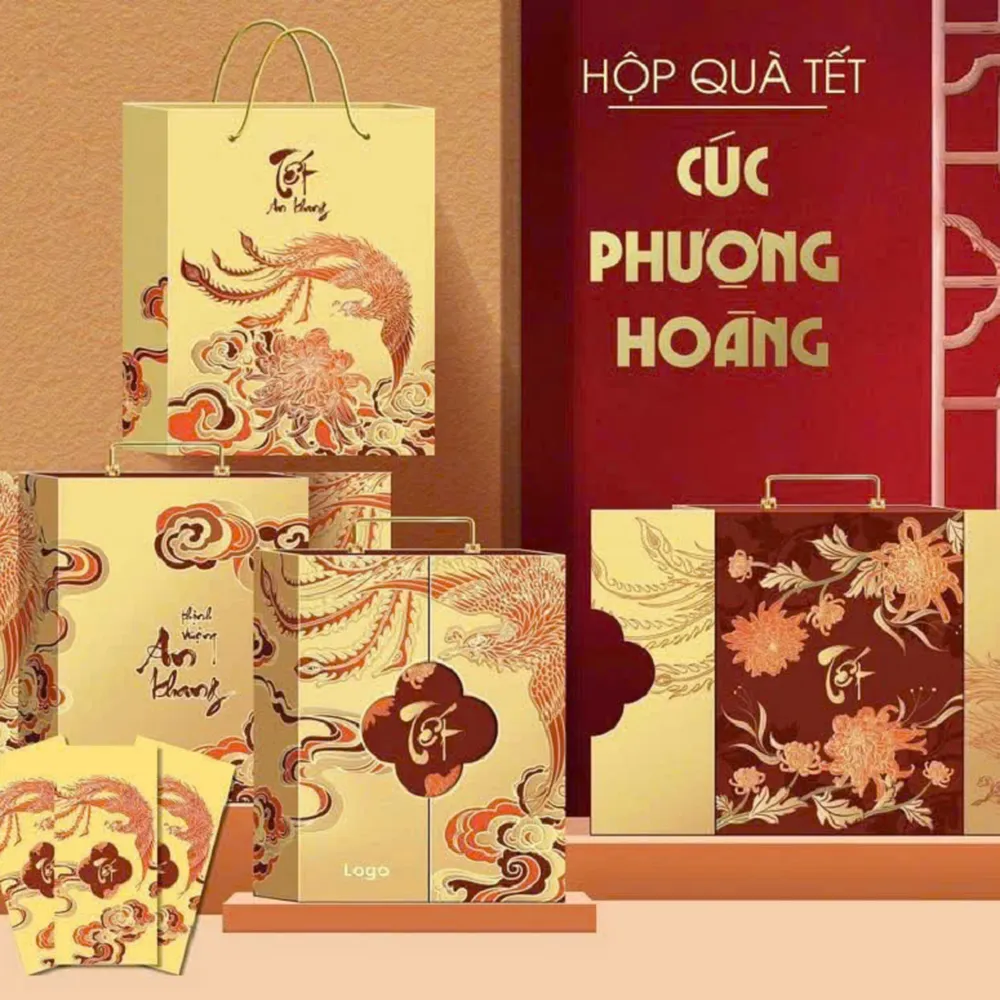 Hộp 2 Cửa Cúc Phượng Hoàng