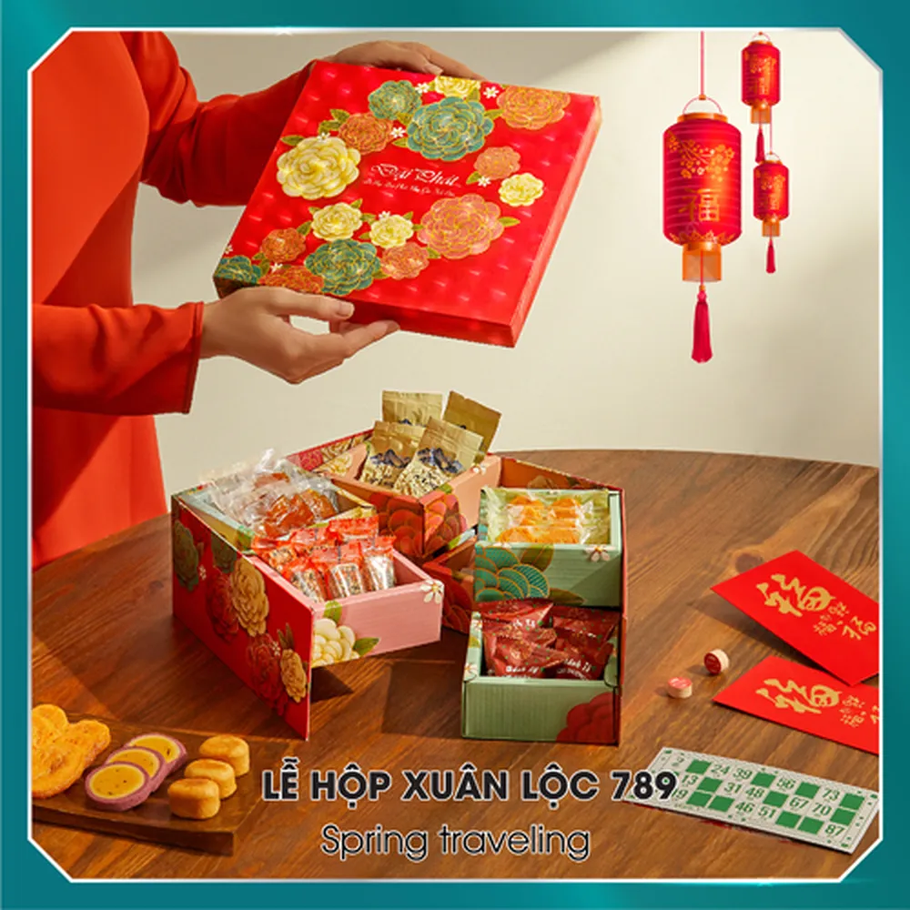Hộp quà tết Lộc Xuân Đại Phát 789