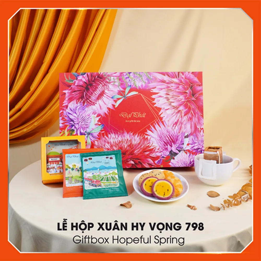 Hộp quà Tết xuân Hy Vọng 798 
