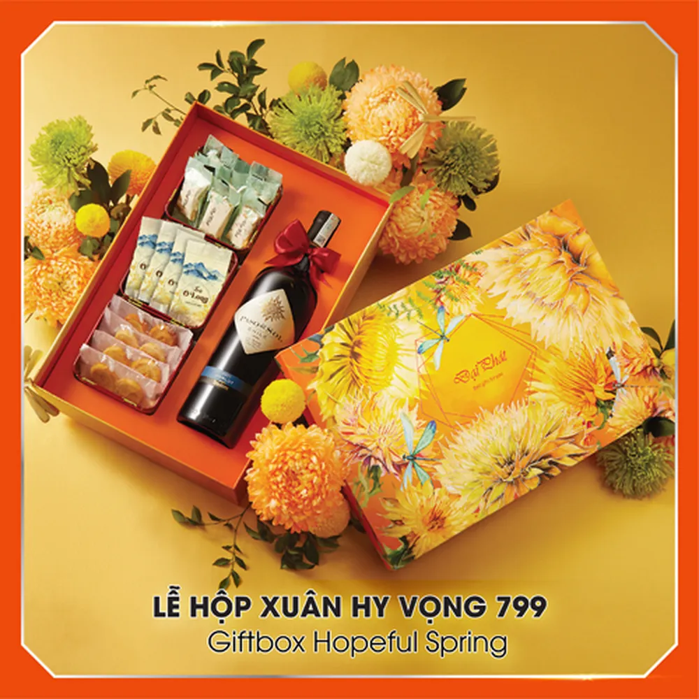 Hộp quà Tết Đại Phát Xuân Hy Vọng 799