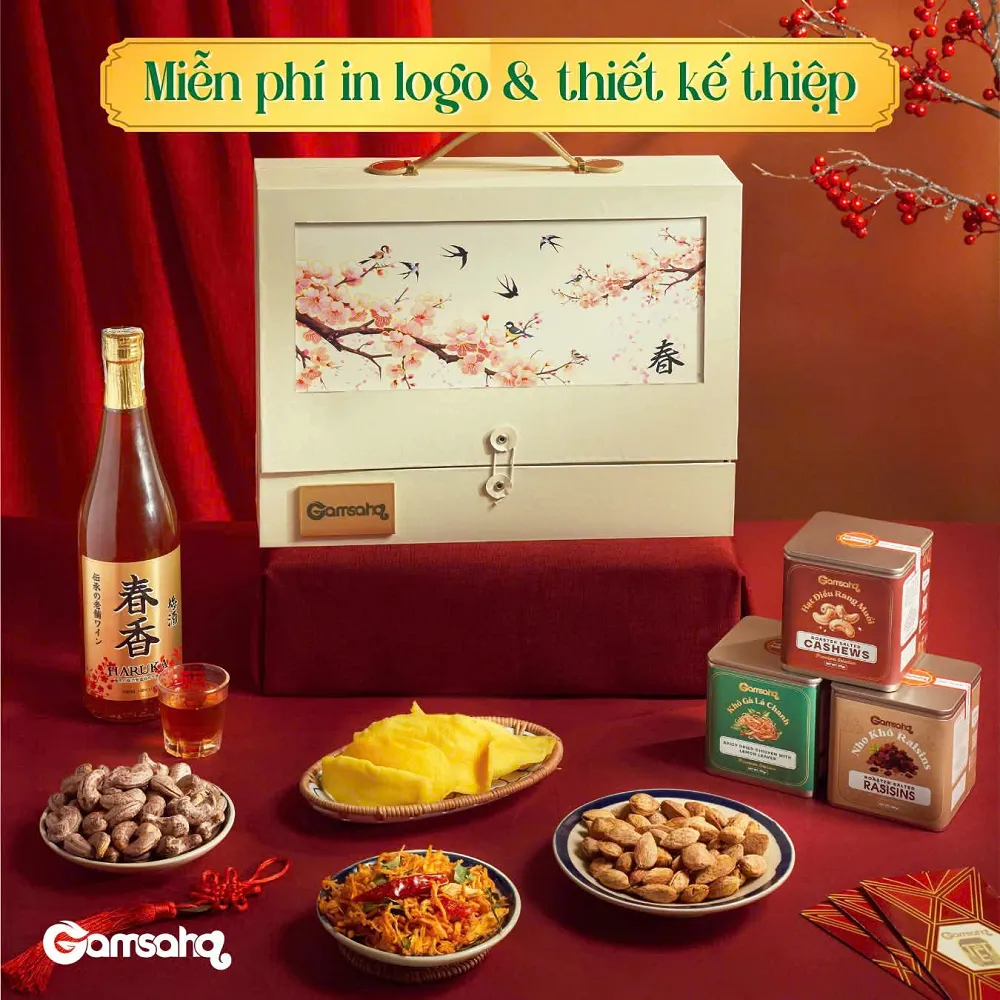 Hộp quà tết Gamsaha 1