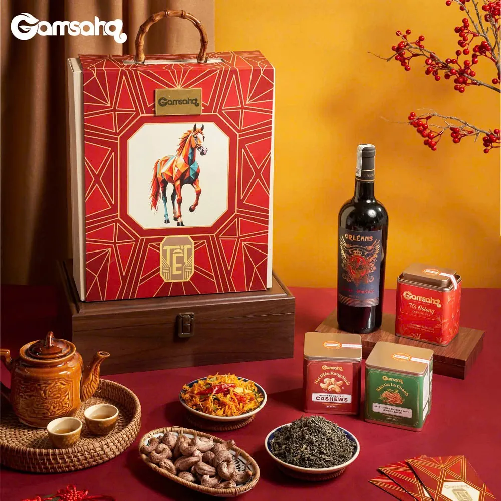 Hộp quà tết Gamsaha 2