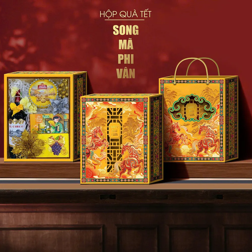 Hộp Xếp Song Mã Phi Vân 2