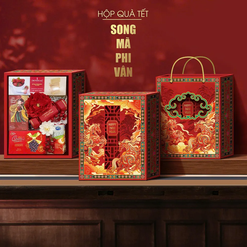 Hộp Xếp Song Mã Phi Vân 3