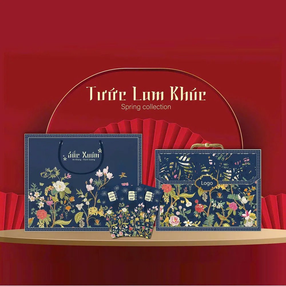 Hộp Vali Tước Lam Khúc