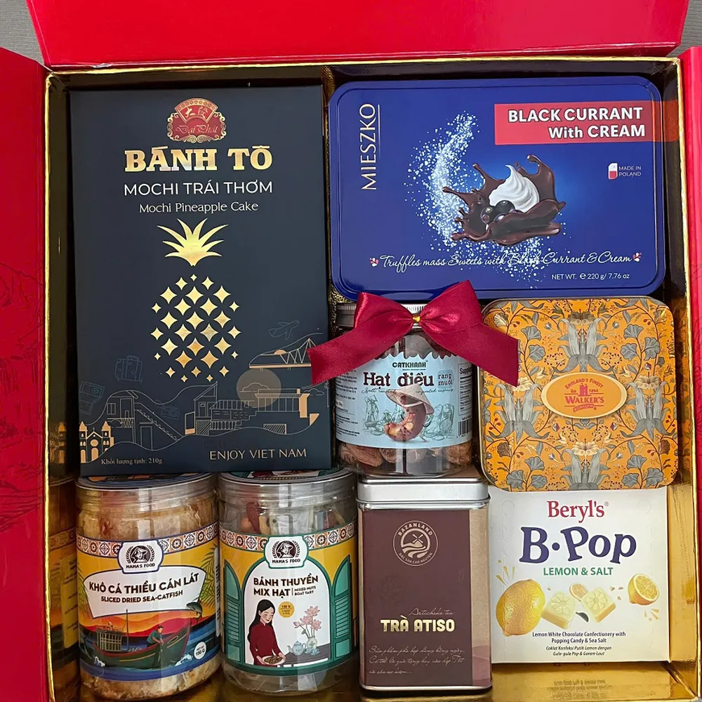 Hộp quà tết Xuân An Khang 2