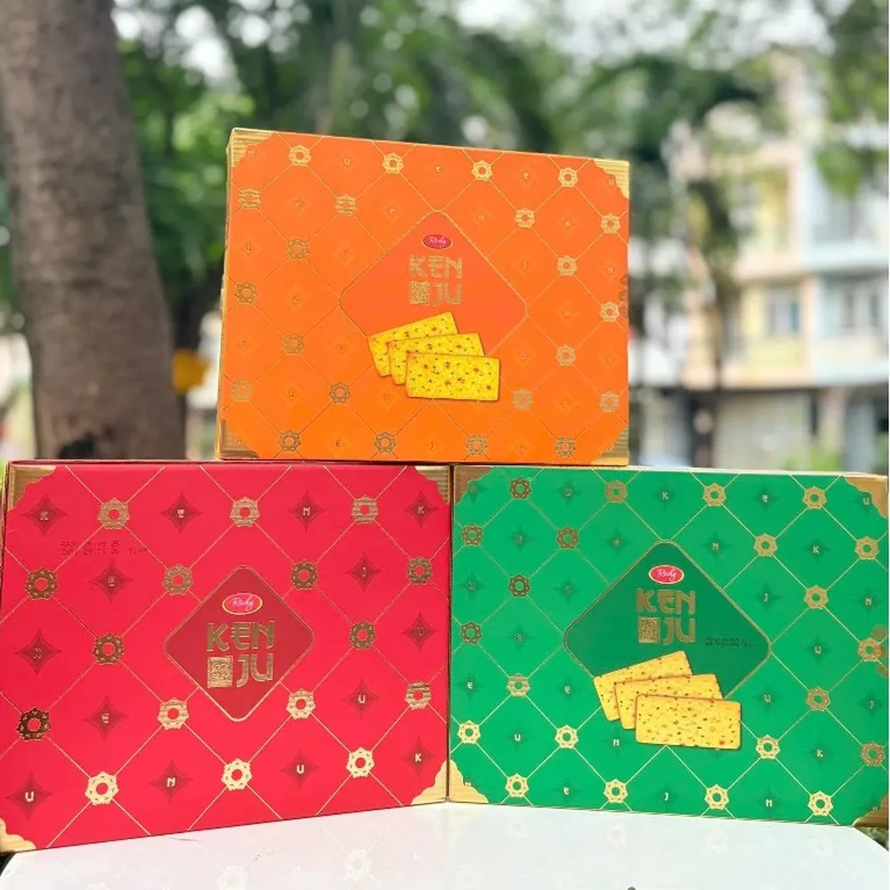 Kenju Kim cương hộp quà 360g (Đỏ)