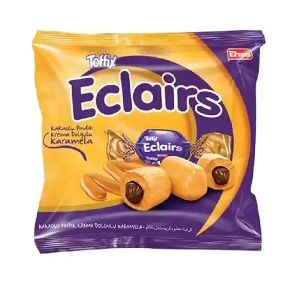 Kẹo Elvan Eclairs tím túi 300g