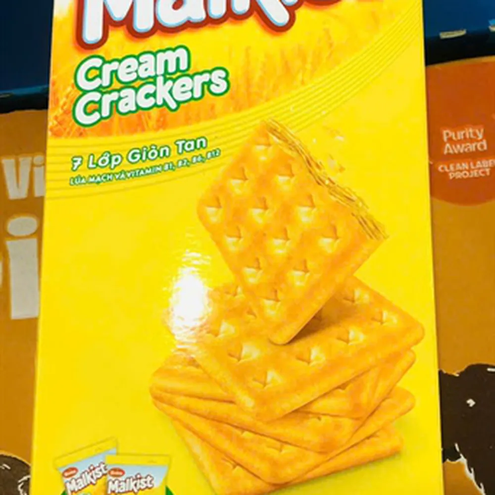 Bánh quy giòn Malkist lạt 156g