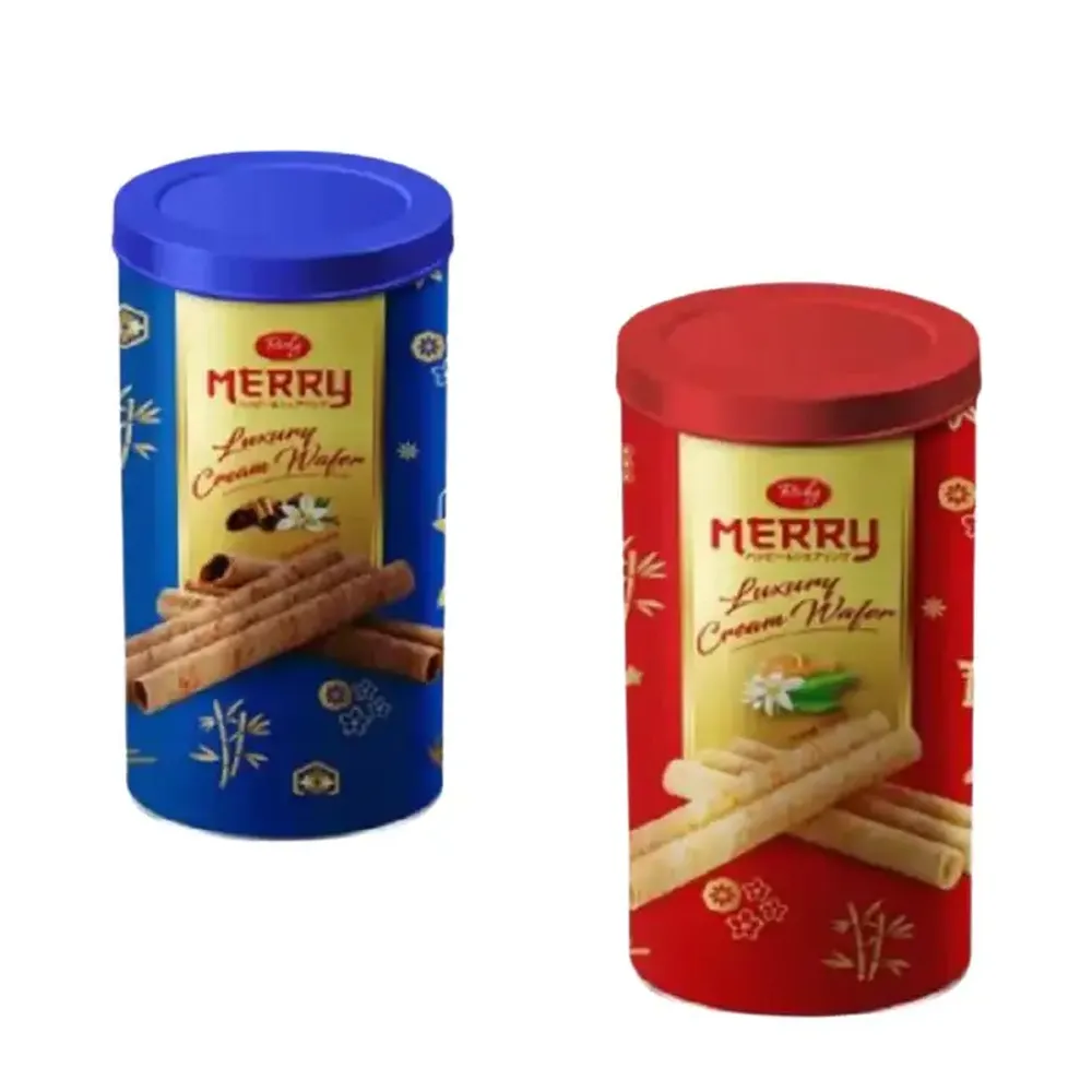 Merry Quế lon 200g (Xanh - Đỏ)