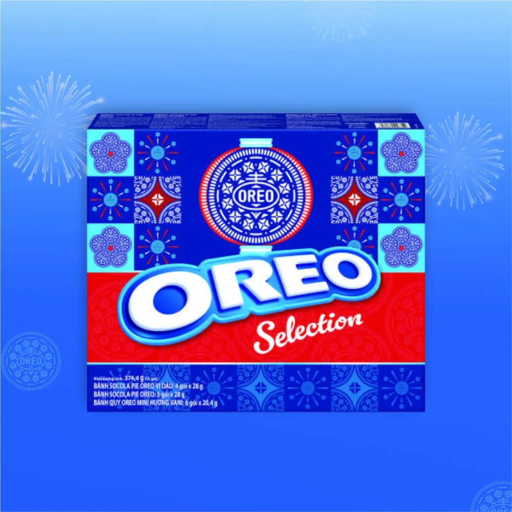 Hộp quà Oreo Socola pie - Selection 374.4g