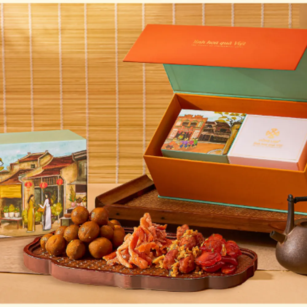 Hộp quà tết Hồng Lam 34