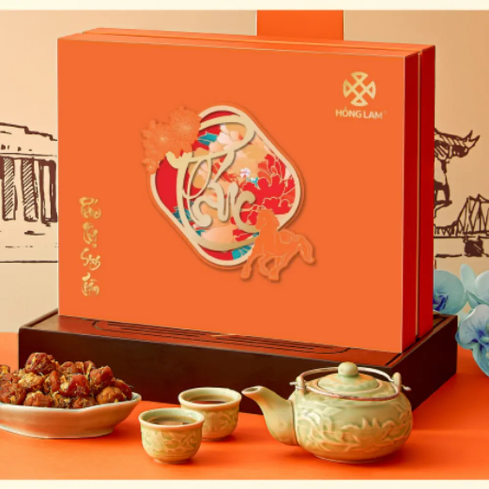 Hộp quà tết Hồng Lam 9