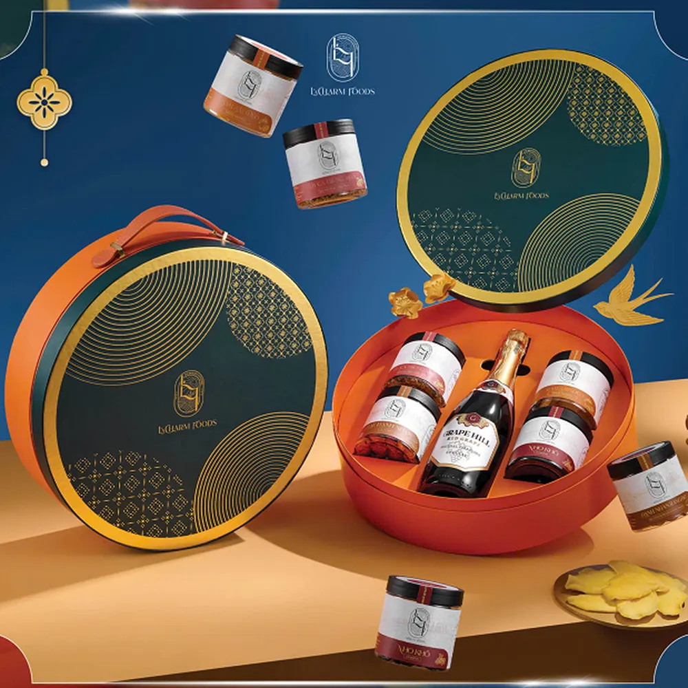 Hộp quà tết lacharm foods 11