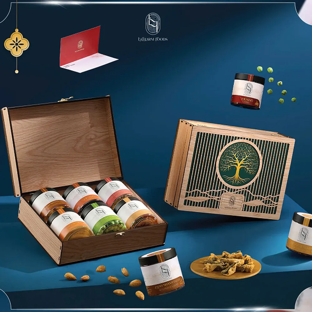 Hộp quà tết lacharm foods 14