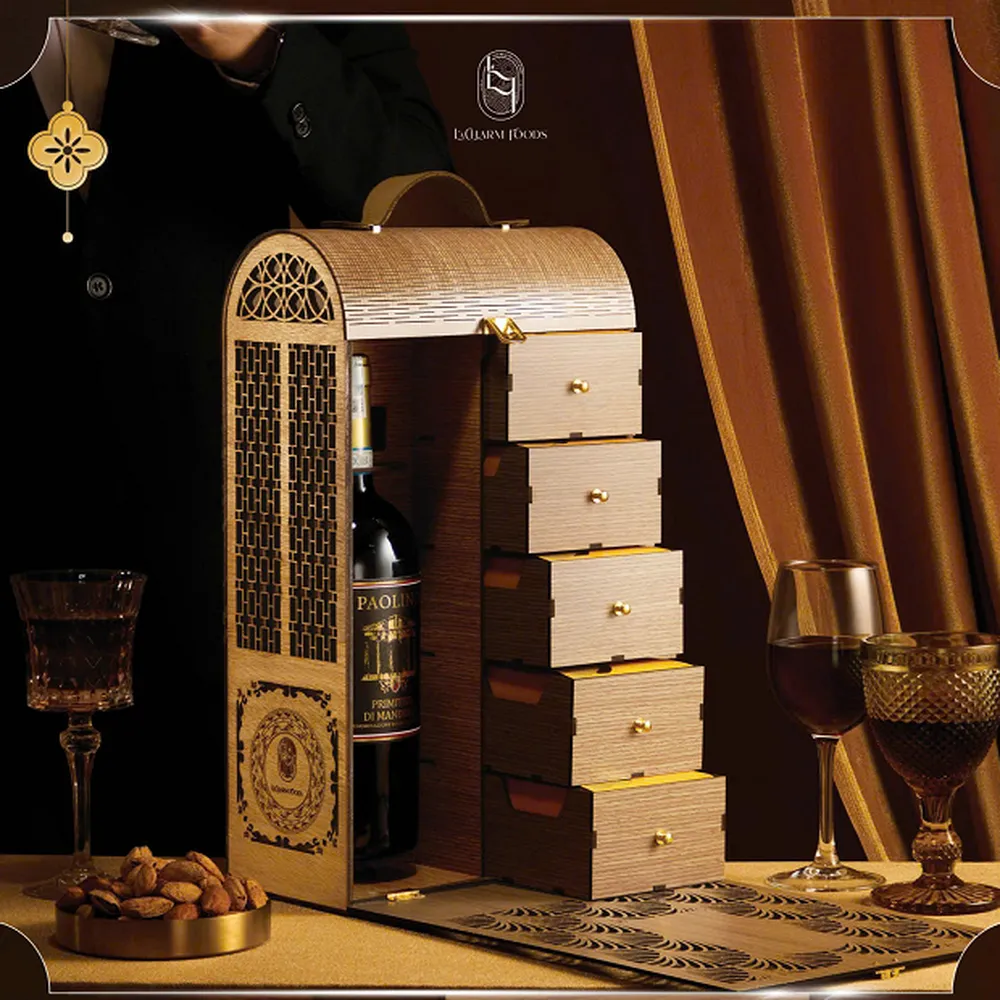 Hộp quà tết lacharm foods 2