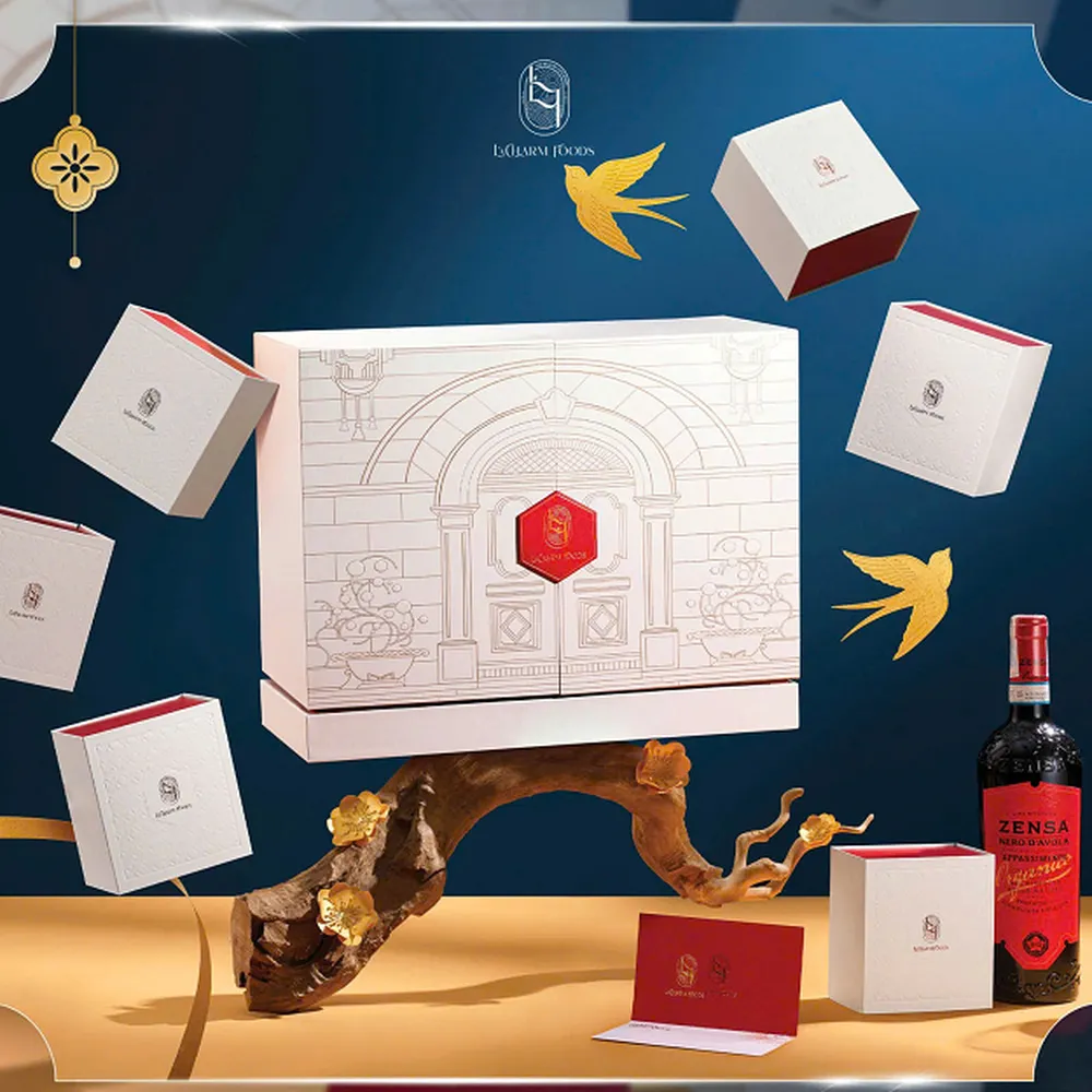 Hộp quà tết lacharm foods 4