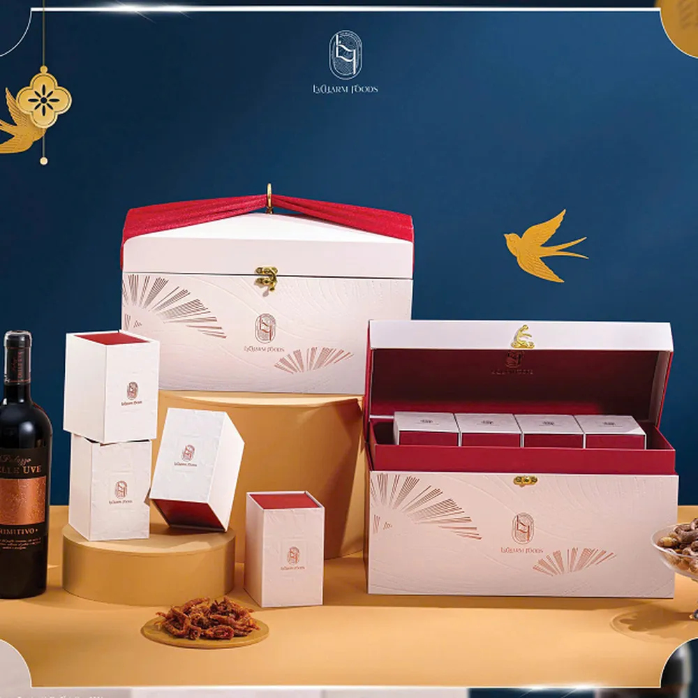 Hộp quà tết lacharm foods 6
