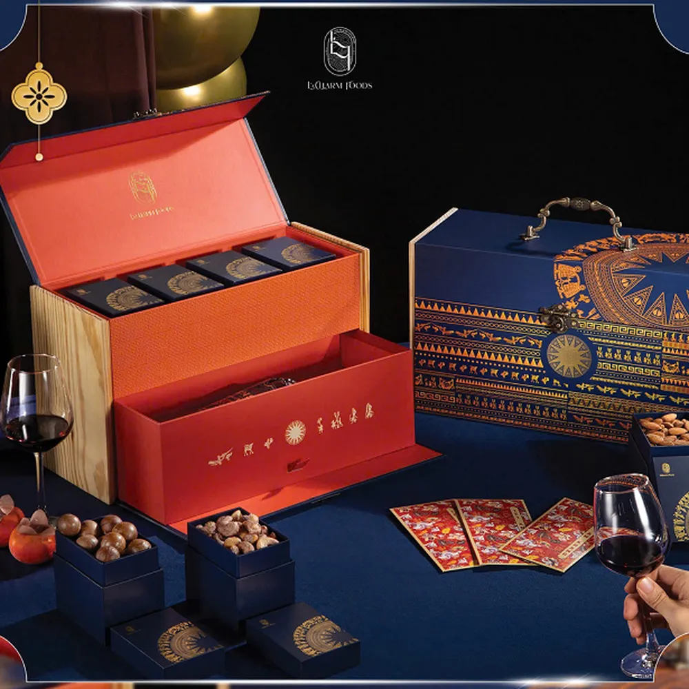 Hộp quà tết lacharm foods 7