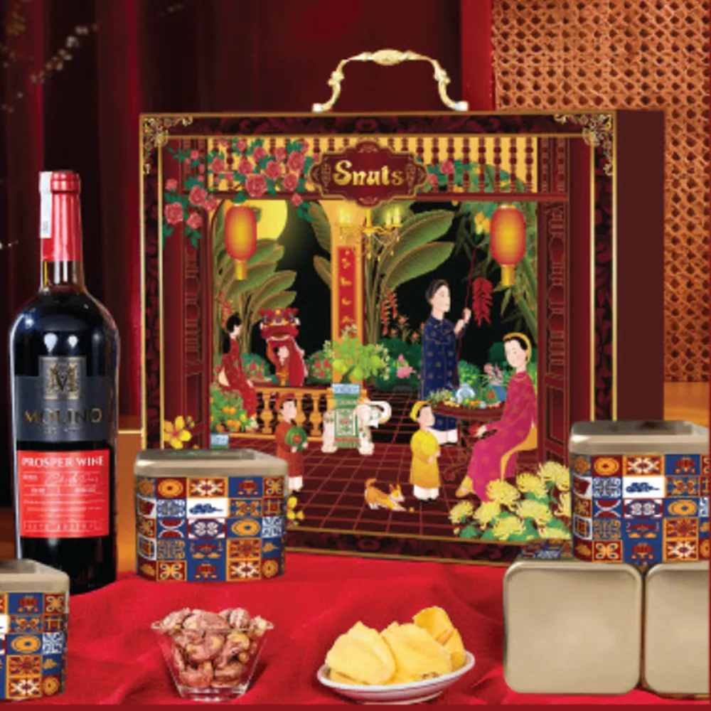 Hộp quà tết Snuts 13