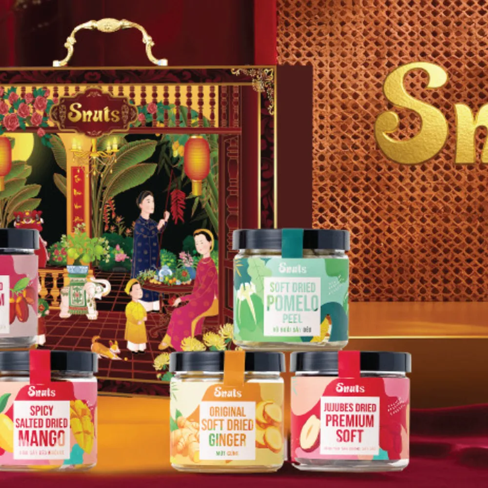 Hộp quà tết Snuts 14
