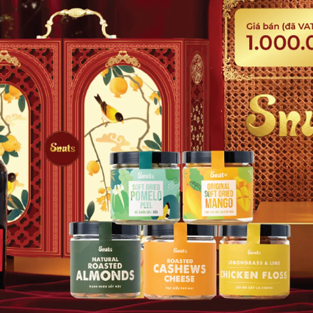 Hộp quà tết Snuts 15