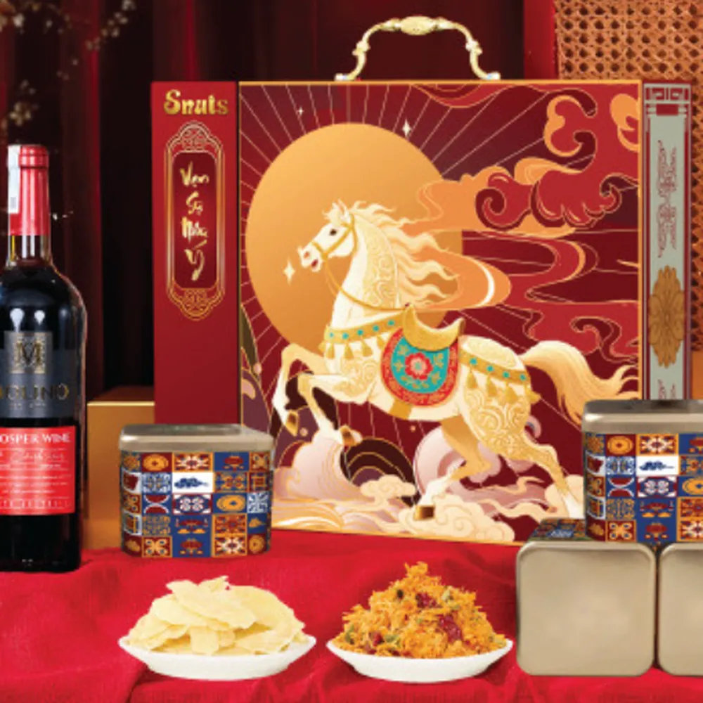 Hộp quà tết Snuts 20