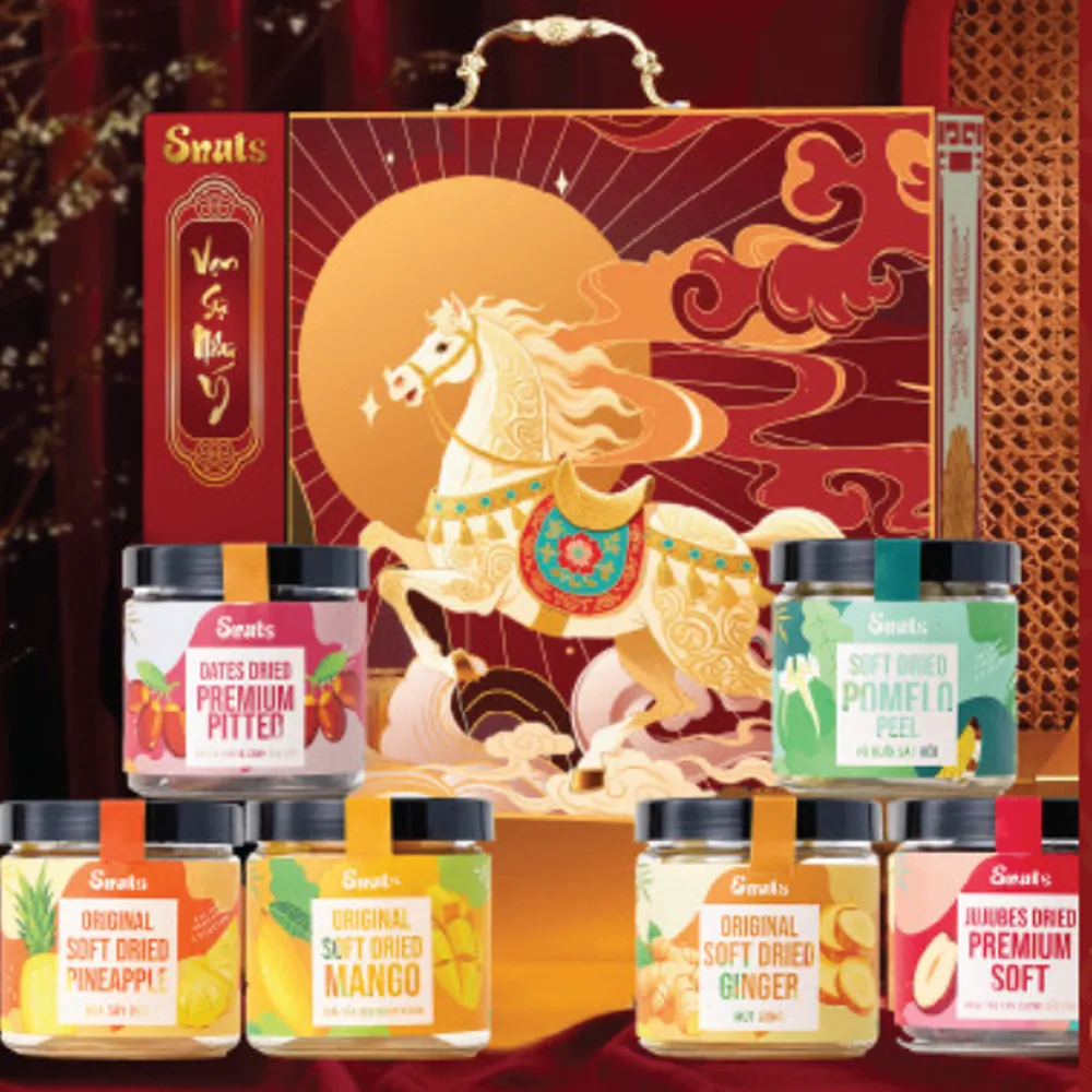 Hộp quà tết Snuts 21