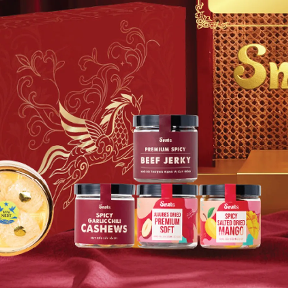 Hộp quà tết Snuts 24