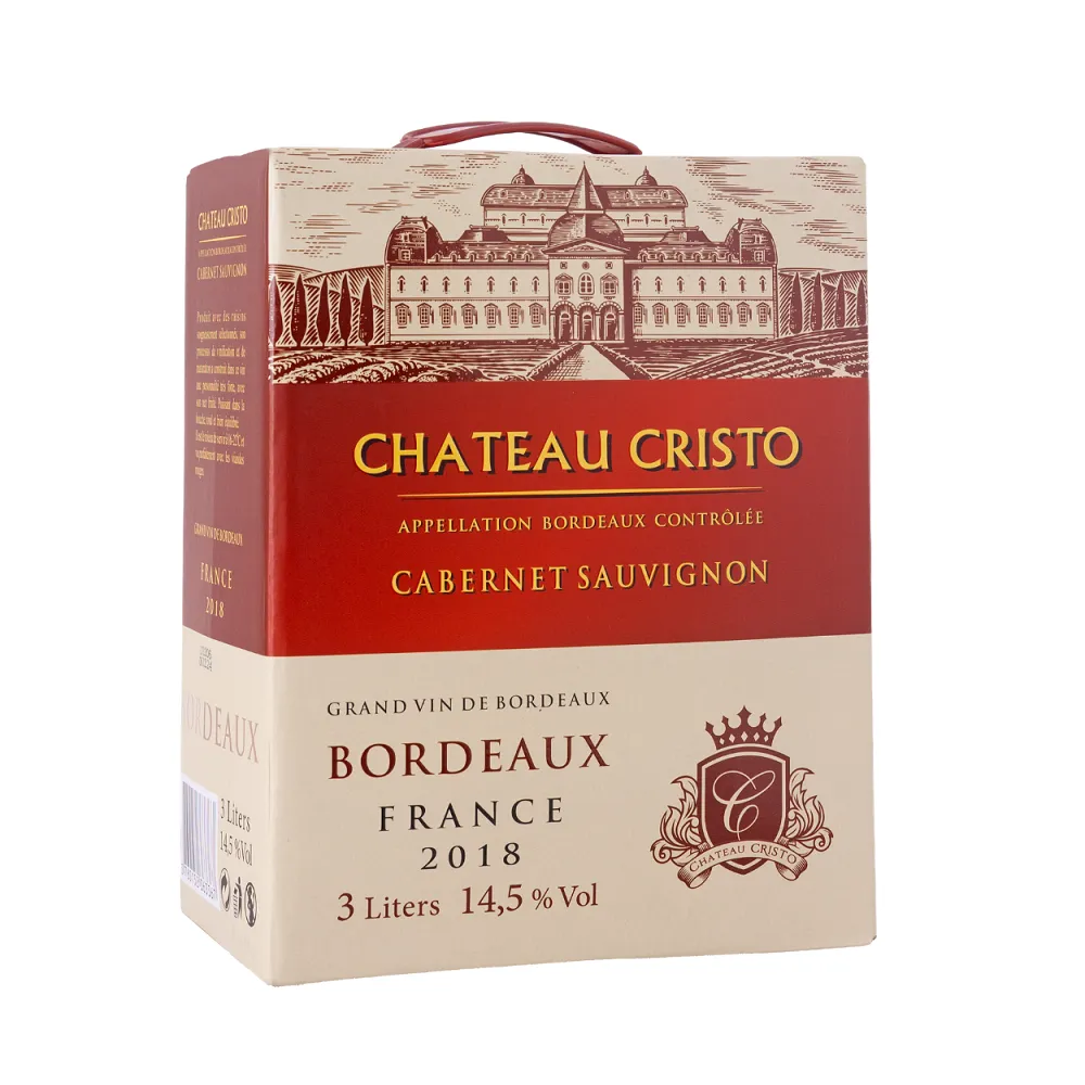 Rượu Vang Đỏ Viesta Cabernet Sauvignon Hộp Giấy 3L