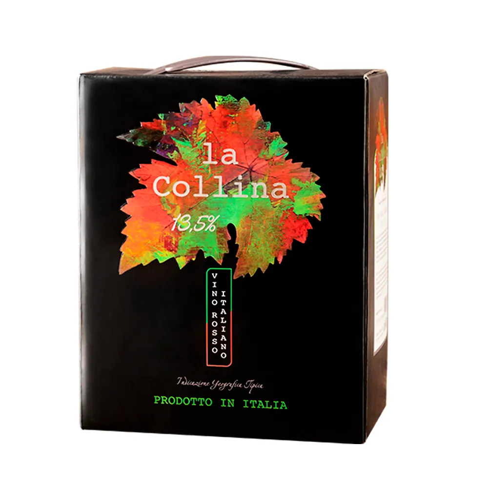 Rượu Vang Đỏ La Collina IGT Hộp 3L