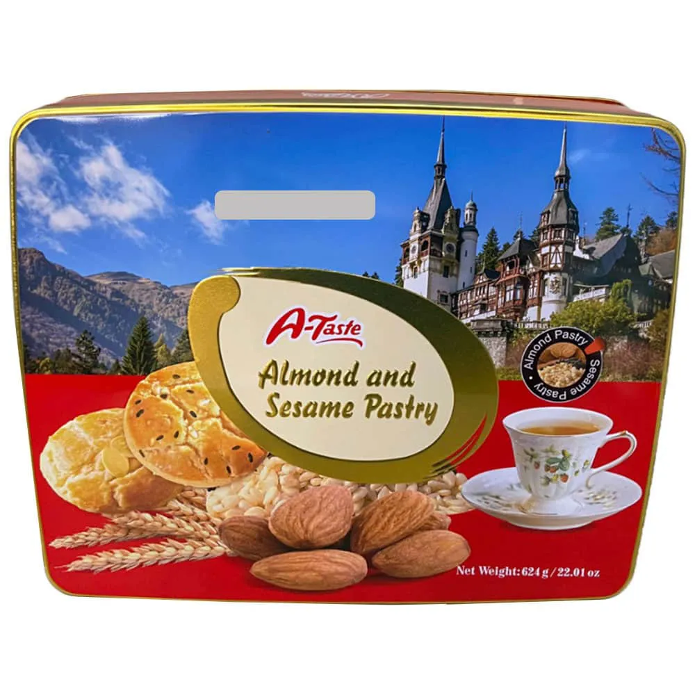 Bánh A-Taste 624g Almond and Sesame Pastry