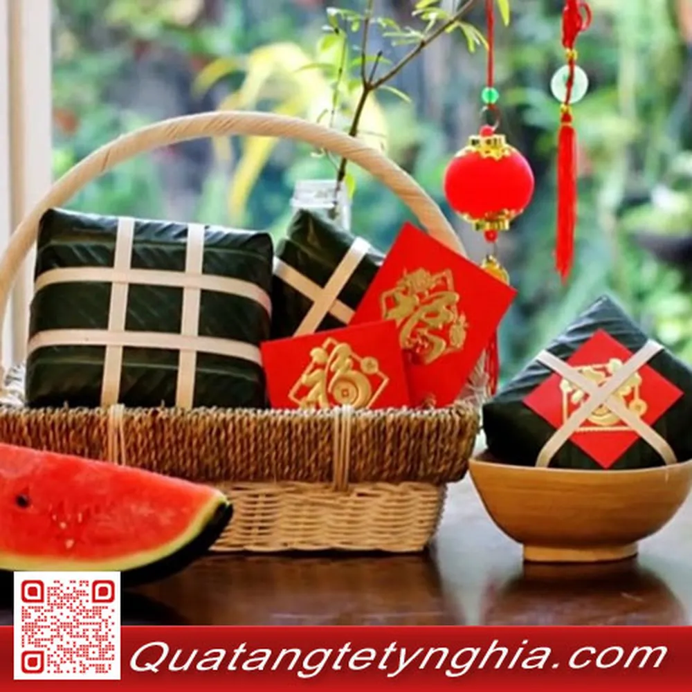 Quà tết truyền thống - Bánh Chưng