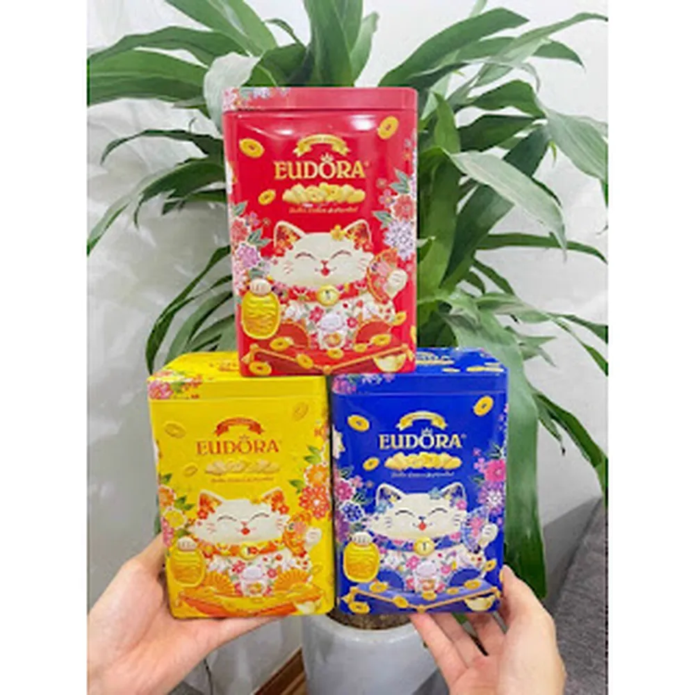 Bánh Eudora Mèo Thần Tài 170g