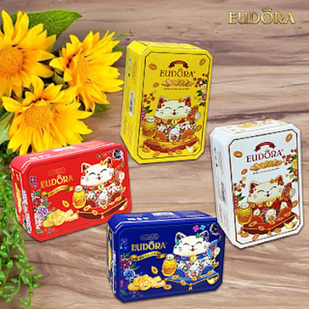 Bánh Eudora Mèo Thần Tài giấy 110g