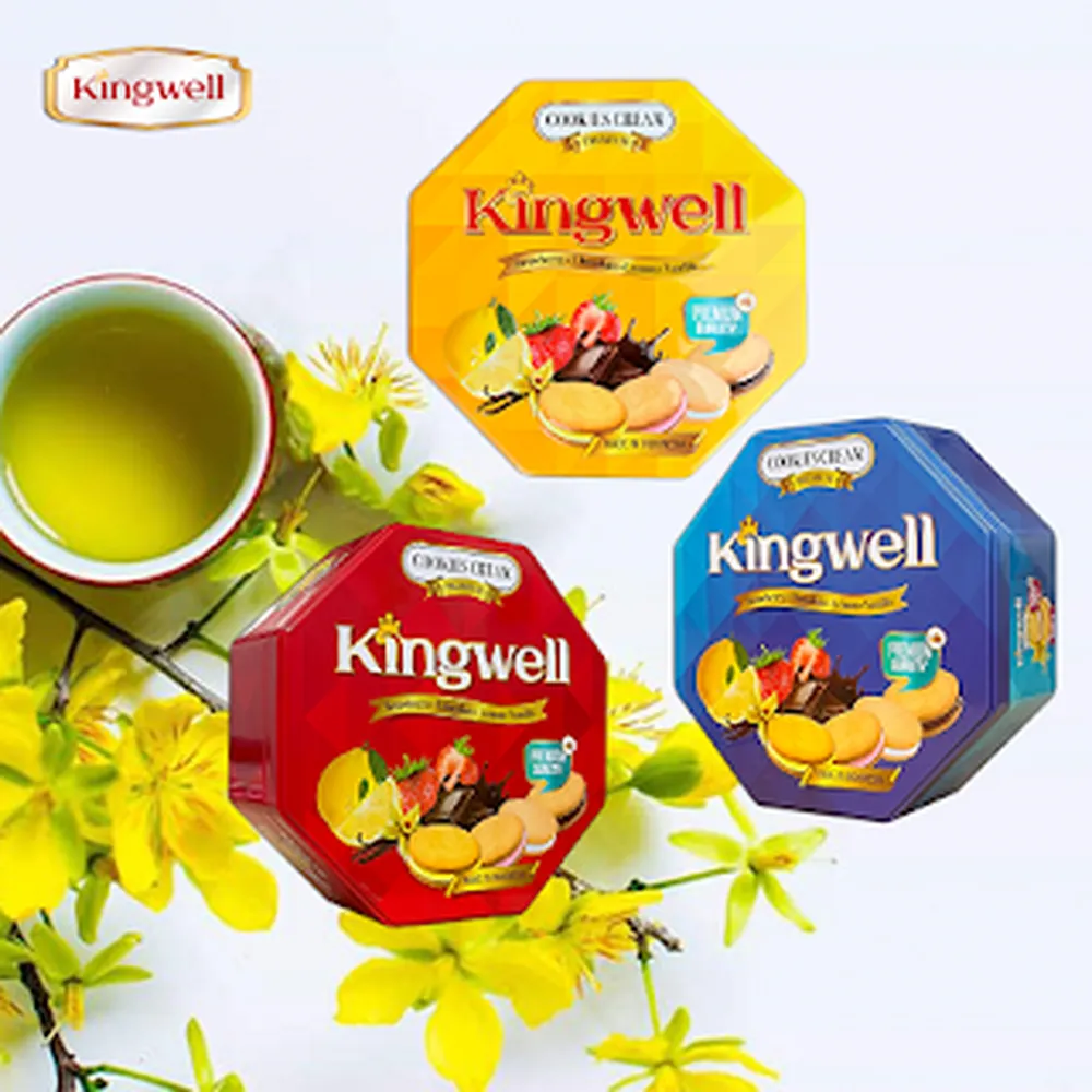 Bánh Kingwell bát giác 280g