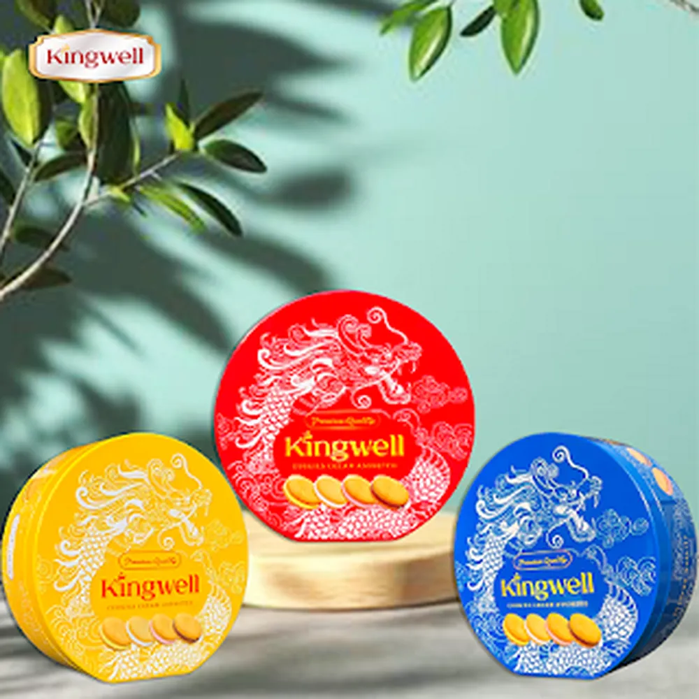 Bánh Kingwell hộp sắt rồng 126g