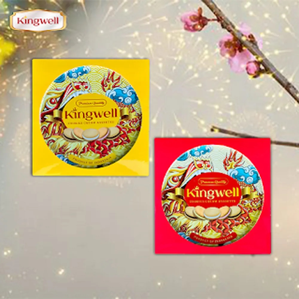 Bánh Kingwell tròn rồng 308g