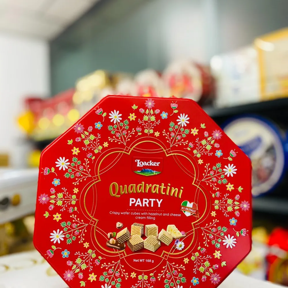 Bánh Loacker Quadratini Party 168g