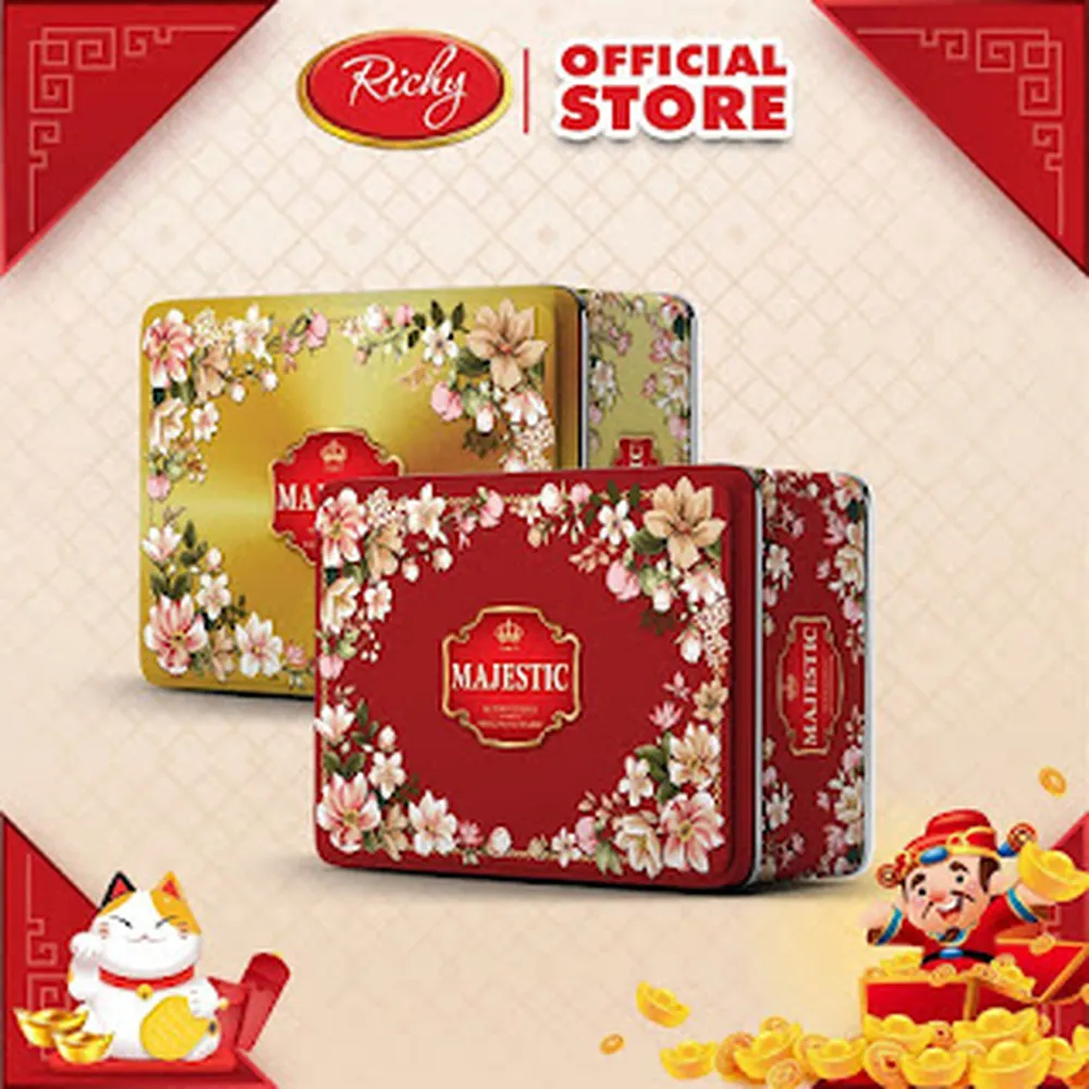 Bánh Majestic Hoa nhí 310g