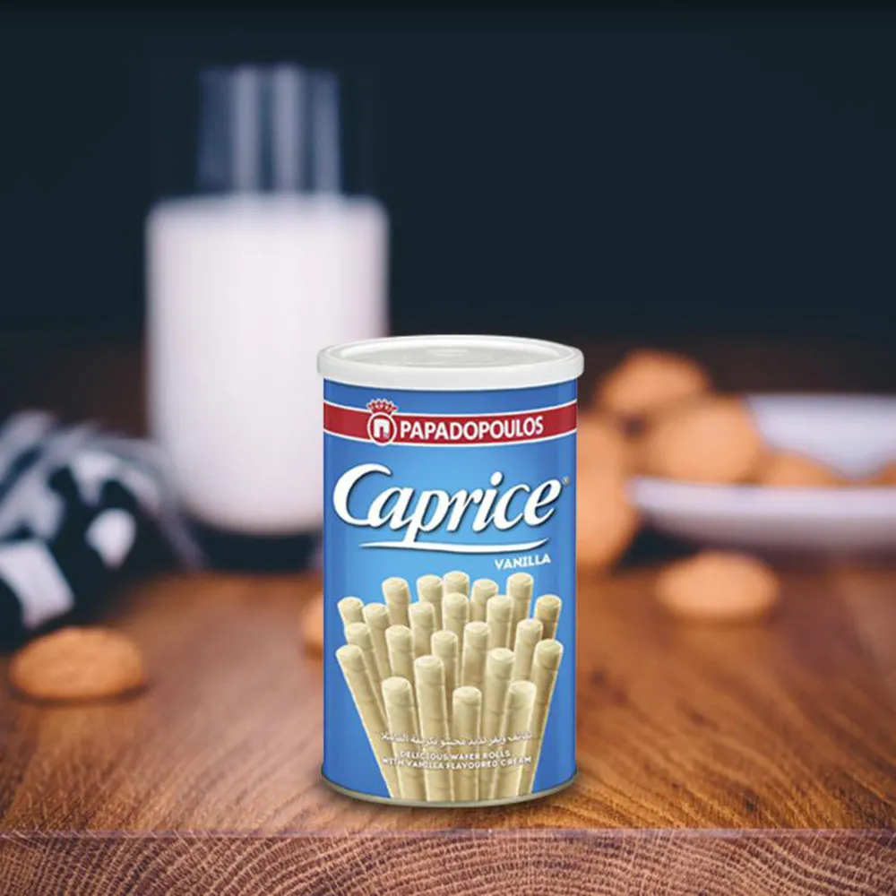 Bánh quế kem vani Caprice Papadopoulos 115g
