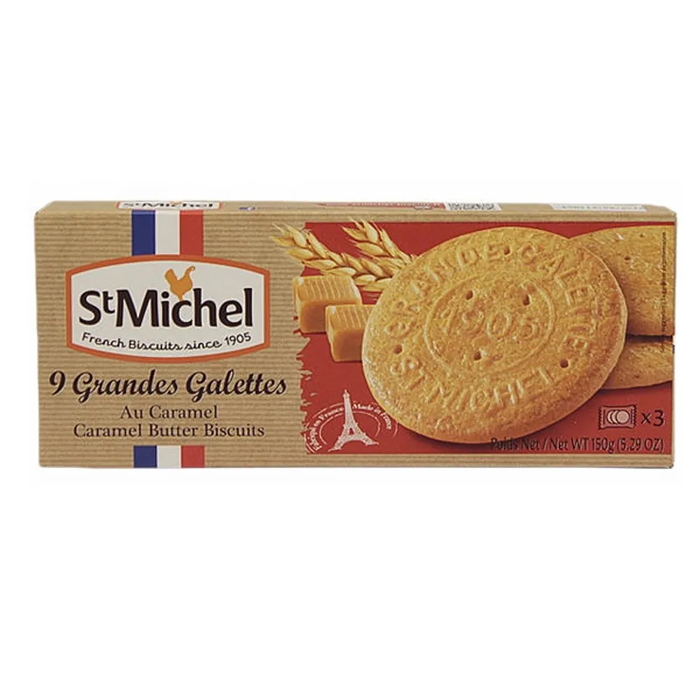 Bánh St Michel Grande Galette Caramel 150g
